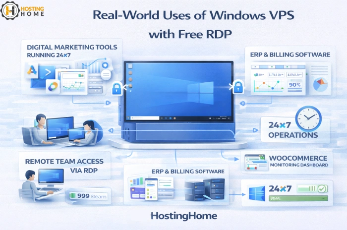 Windows VPS with free RDP