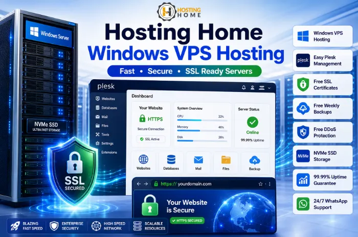 Why Choose Hosting Home for Windows VPS Server Hosting